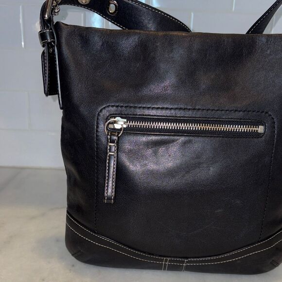 Coach Bag Purse Handbag Soho Vintage Leather Convertible Hobo Shoulder Bag - Picture 6 of 16